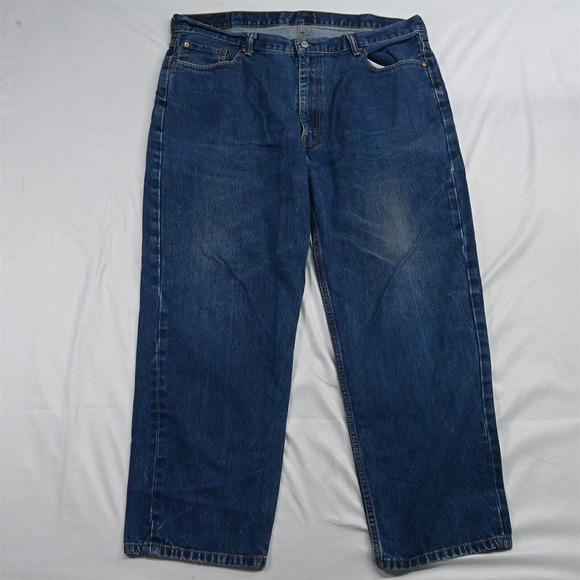 Levi's 42 x 30 550 Relaxed Fit Dark Wash Denim‎ Jeans - Picture 1 of 7